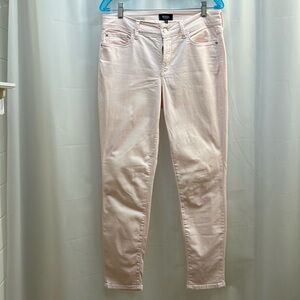 NYDJ not your daughters jeans Alina convertible ankle light pink size 6